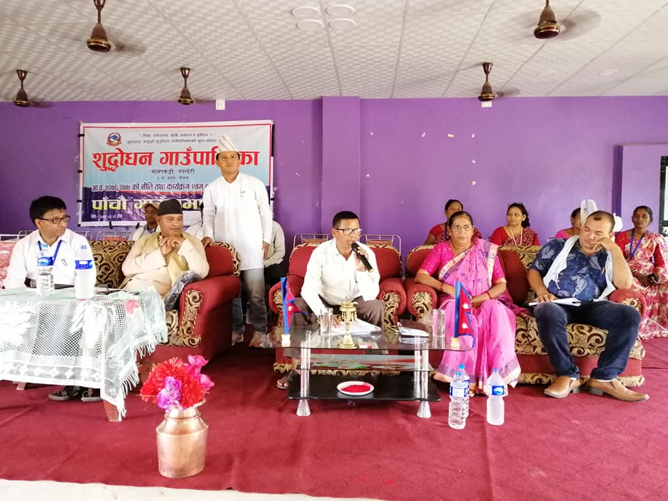 शुद्दोधन गाउपालिकामा  स्वास्थ्य स्वयमसेबिकालाई मासिक १२ सय सम्मान भत्ता