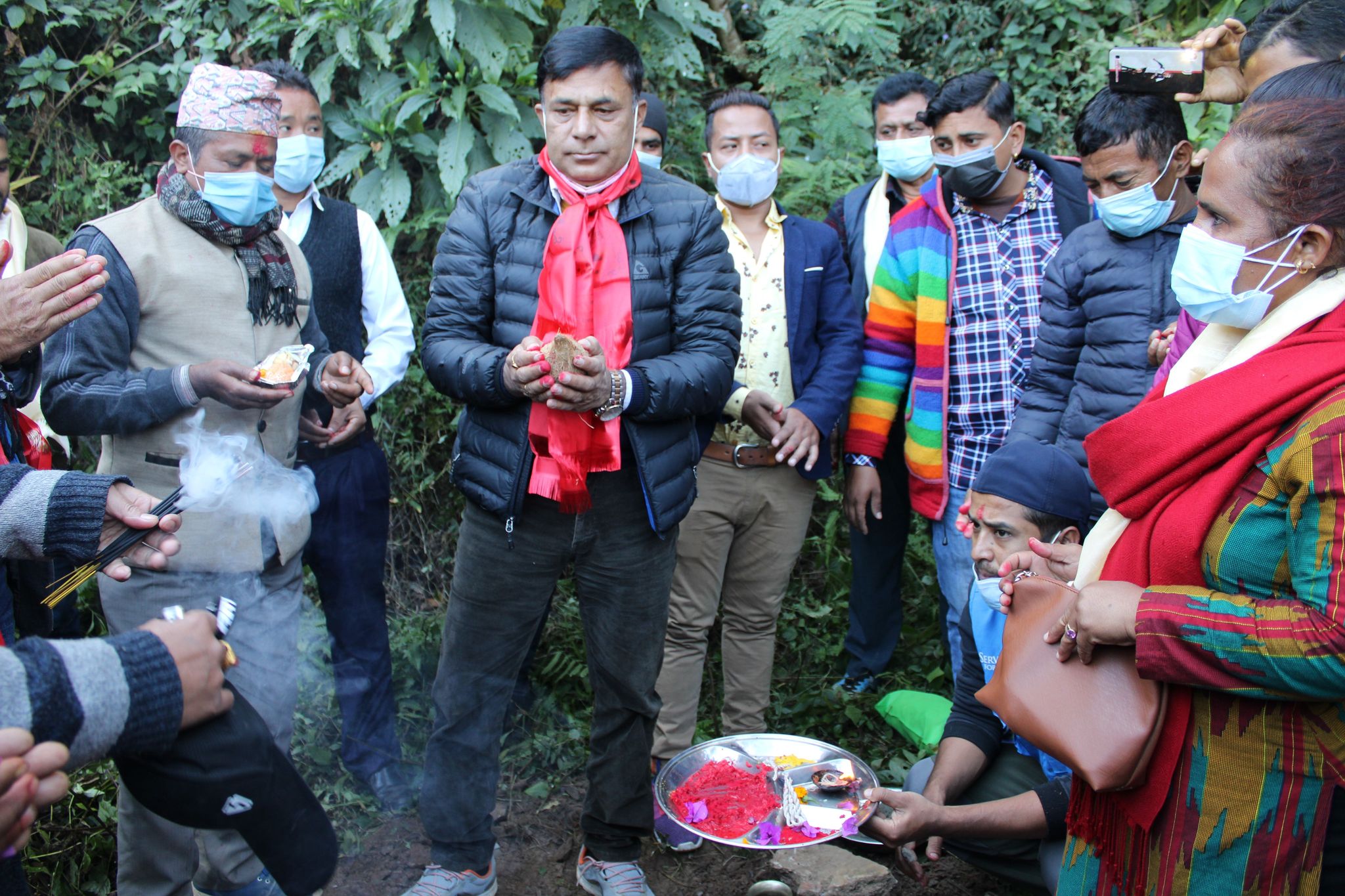 नीलकण्ठ नगरपालिकामा शुक्रबार दुई वटा खानेपानी परियोजनाको शिलान्यास
