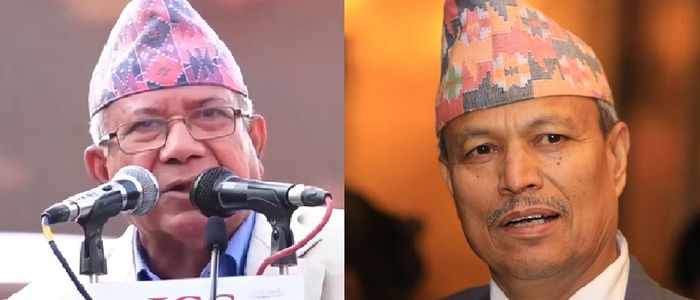 माधव नेपाल र भीम रावललाई निलम्बन गर्ने एमाले अध्यक्ष ओलीको निर्णय