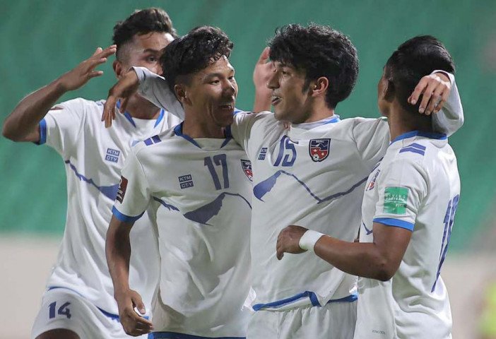 नेपाली फुटबल टोली कुवेत प्रस्थान गर्दै