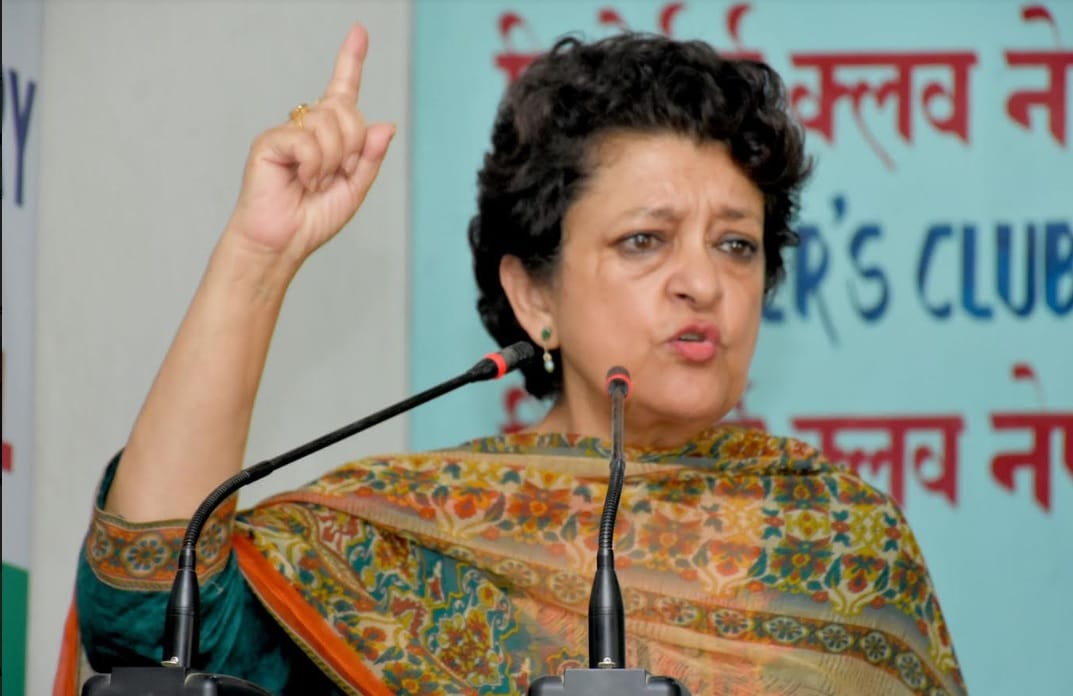 कुनै पनि बहानामा महाधिवेशन रोकिन हुन्नः सुजाता कोइराला