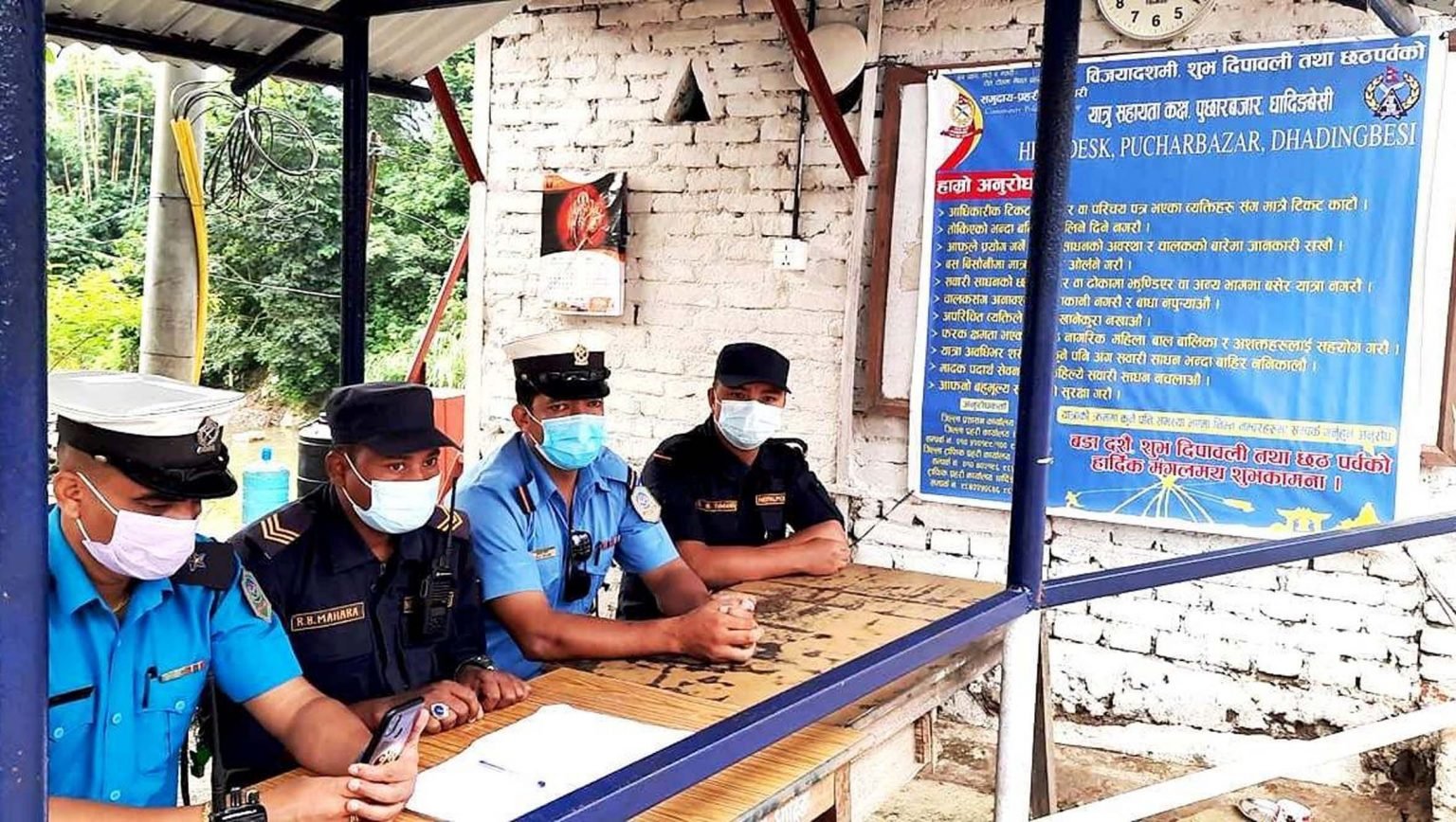 धादिङका ६ ठाउँमा यात्रु सहायता कक्ष स्थापना