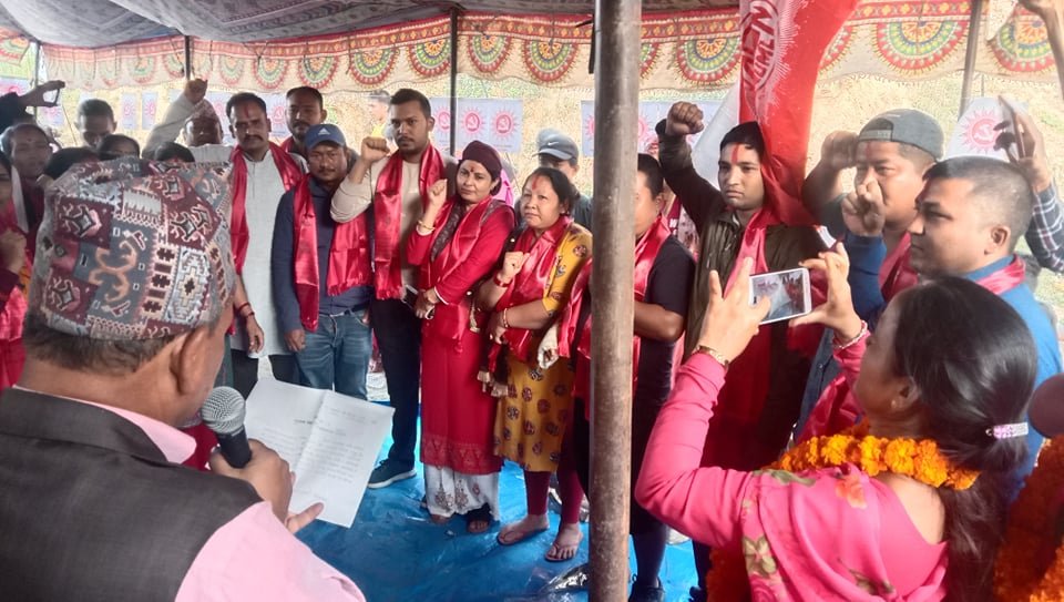 एमाले गल्छी–६ मा नवराज रिमालको अध्यक्षतामा ३१ सदस्यीय निर्वाचित