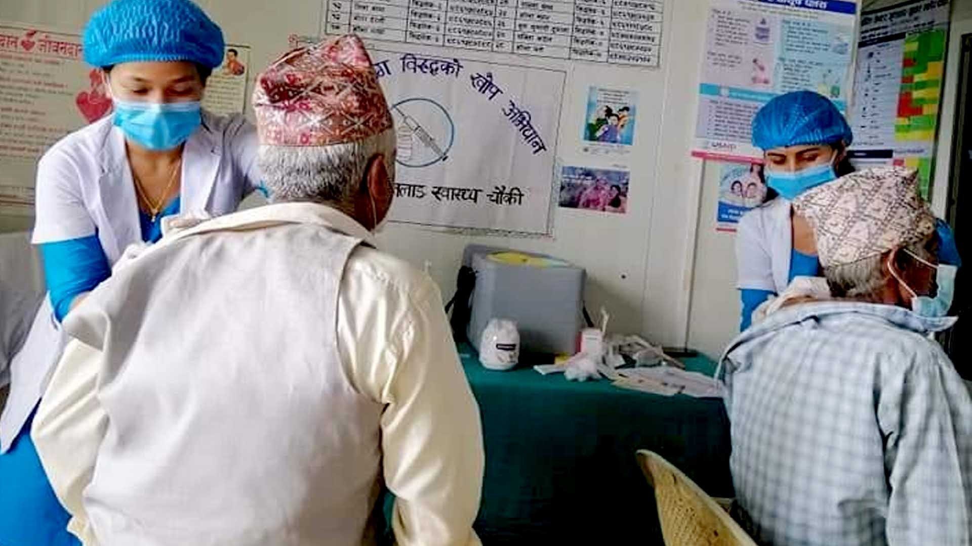 एस्ट्राजेनिका र भेरोसेल खोपको दोस्रो मात्रा २९ र ३० गते लगाईने