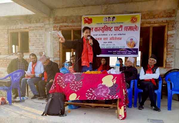राष्ट्रियता र विकासका काम गर्न थालेपछि विपक्षीहरु अताल्लिएको त्रिपाठीको भनाई