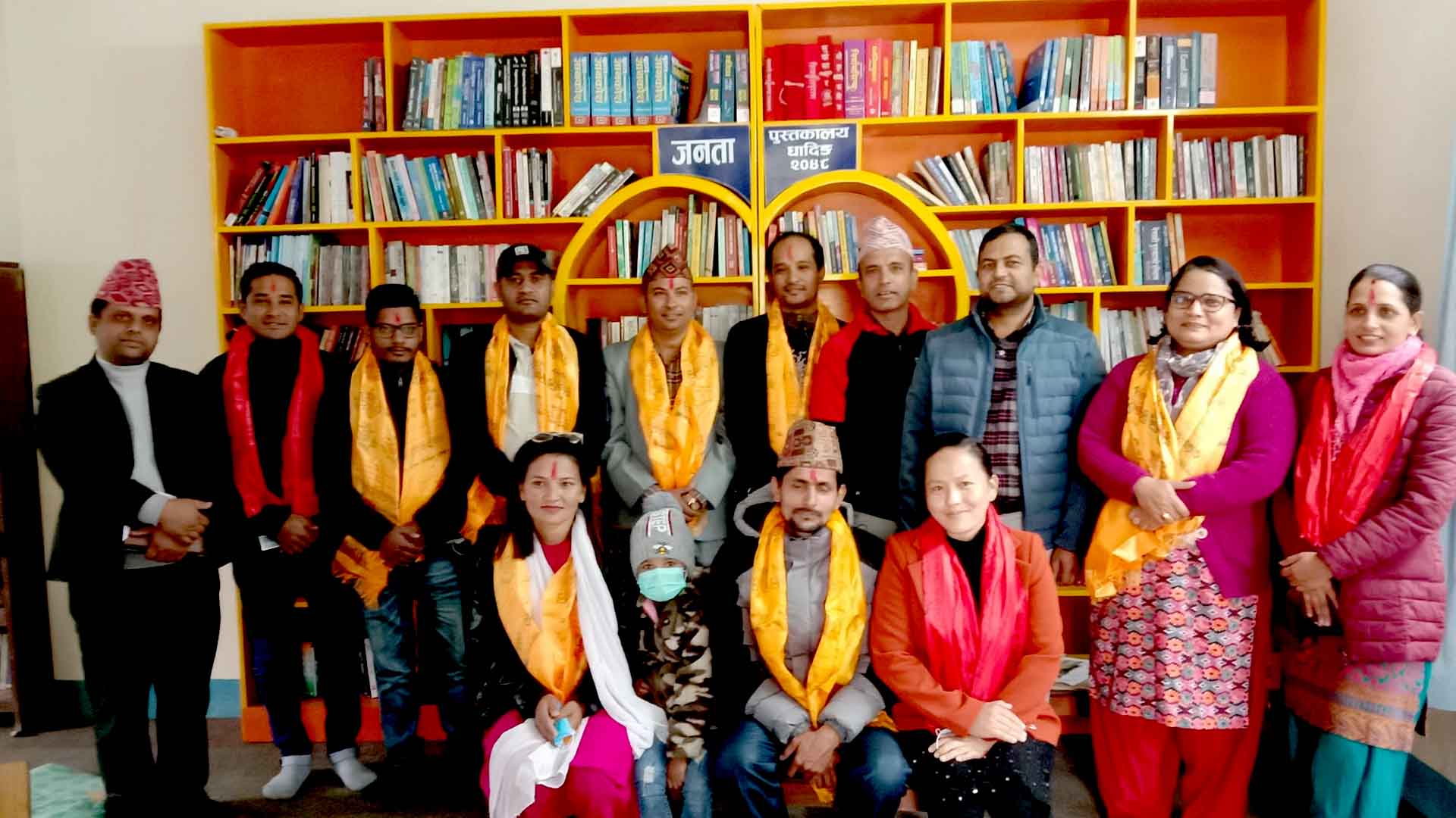 जनता पुस्तकालय धादिङको अध्यक्षमा चेतनारायण श्रेष्ठ 