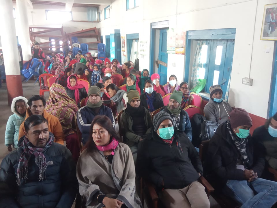 जुम्ली महिलाको व्यवसायी बन्ने सपना पूरा