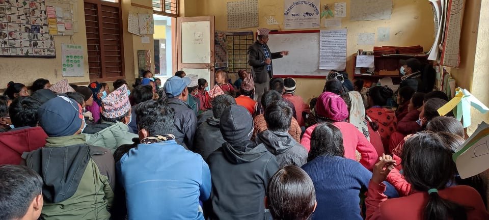 सिकाई उपलब्धि बृद्धिको लागि सरोकारवालासँग हातेमालो गर्दै पिण्डेश्वरी मावि 