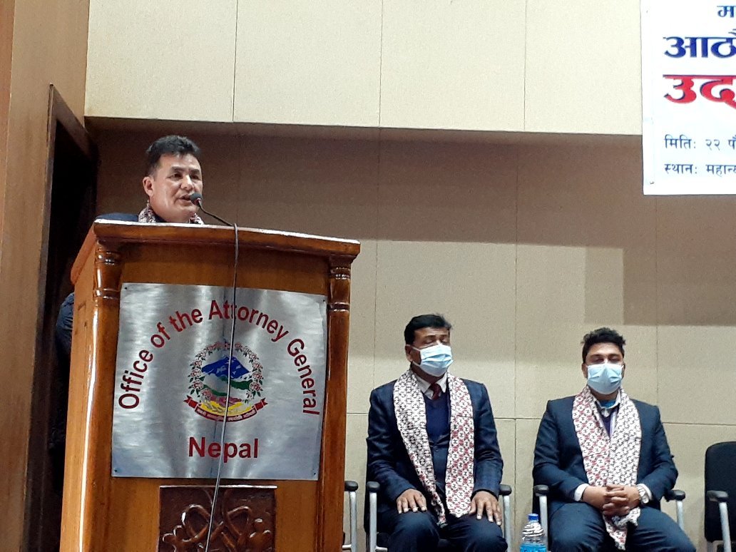 सरकारी वकिल ऐन अपरिहार्य : महान्यायाधिवक्ता खाती, प्राइभेट लाइसेन्सका लागि पहल गर्ने
