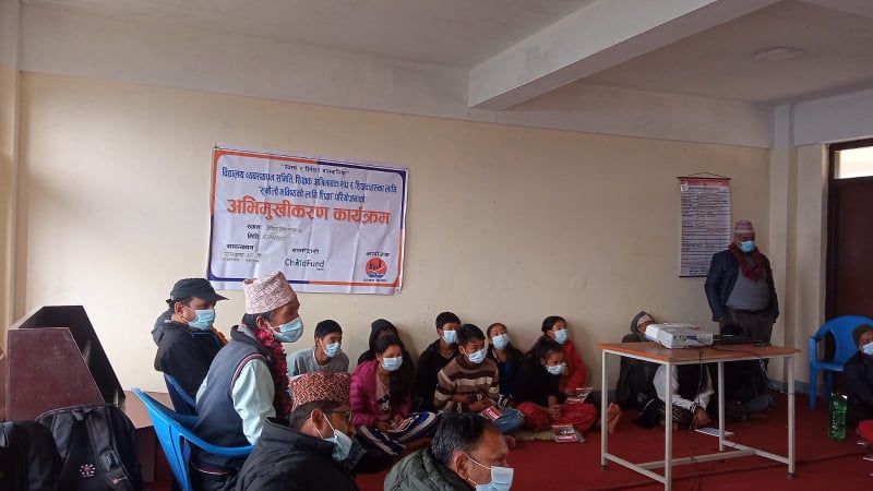 स्यादुलस्थित पञ्चकन्या माविमा १ दिने अभिमुखिकरण कार्यक्रम सम्पन्न