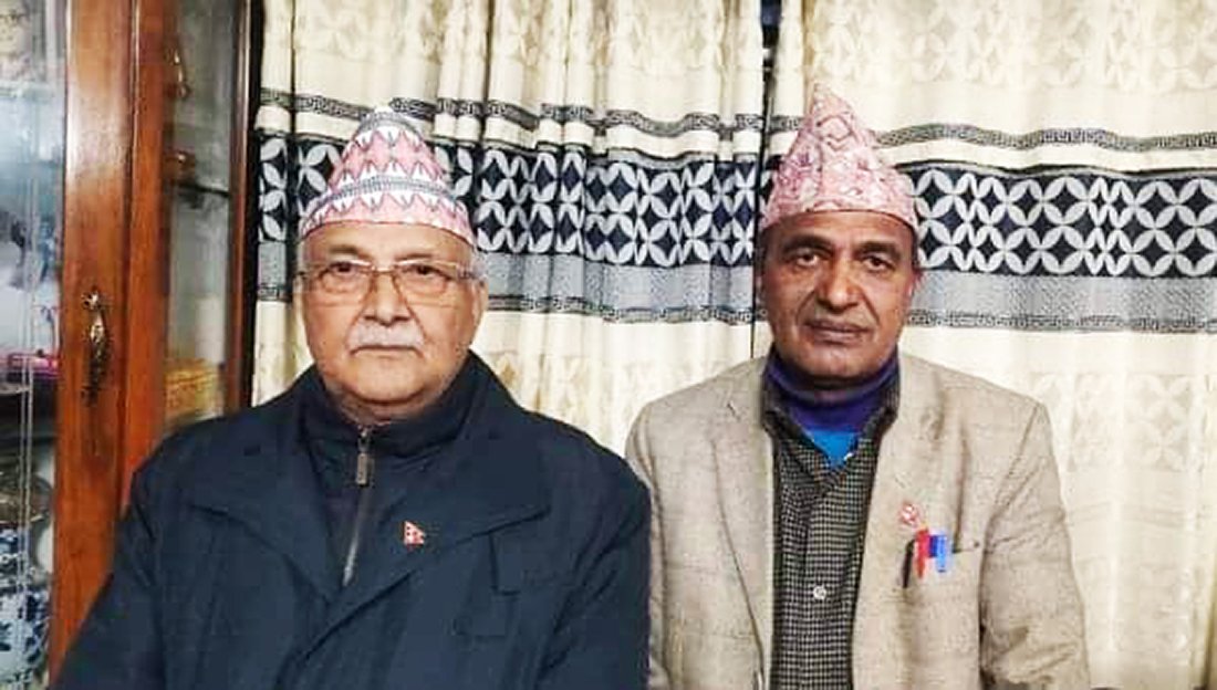 रामकृष्ण हुमागाईं फरि एमालेमा फर्किए,कांग्रेस छाेडे