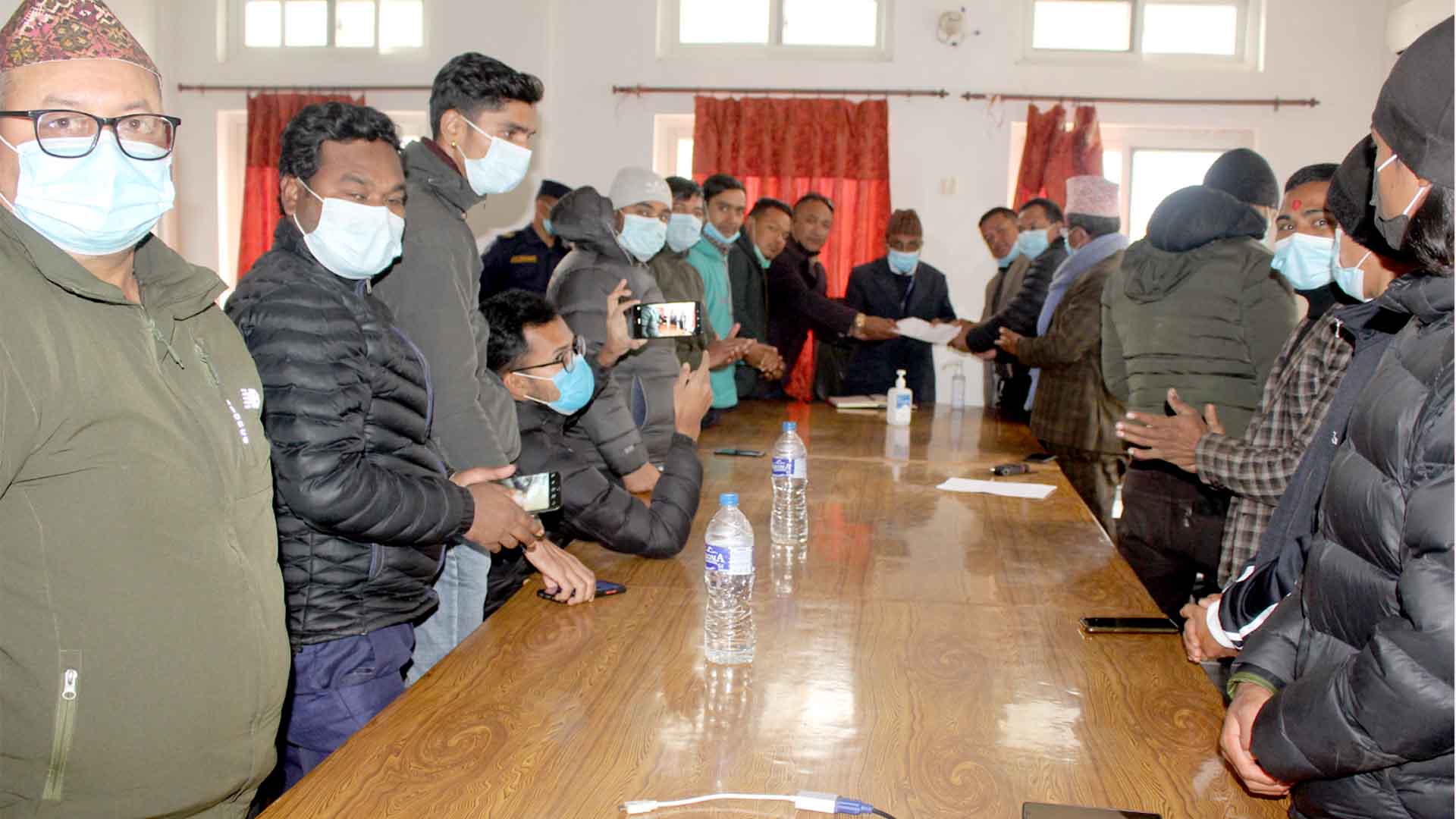 तत्काल स्थानीय तहको निर्वाचन घोषणा गर्न एमाले धादिङका जनवर्गिय संगठनहरुको माग