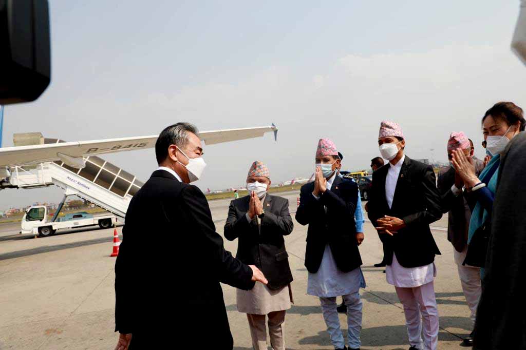 चिनियाँ विदेशमन्त्री वाङ यी स्वदेश फिर्ता