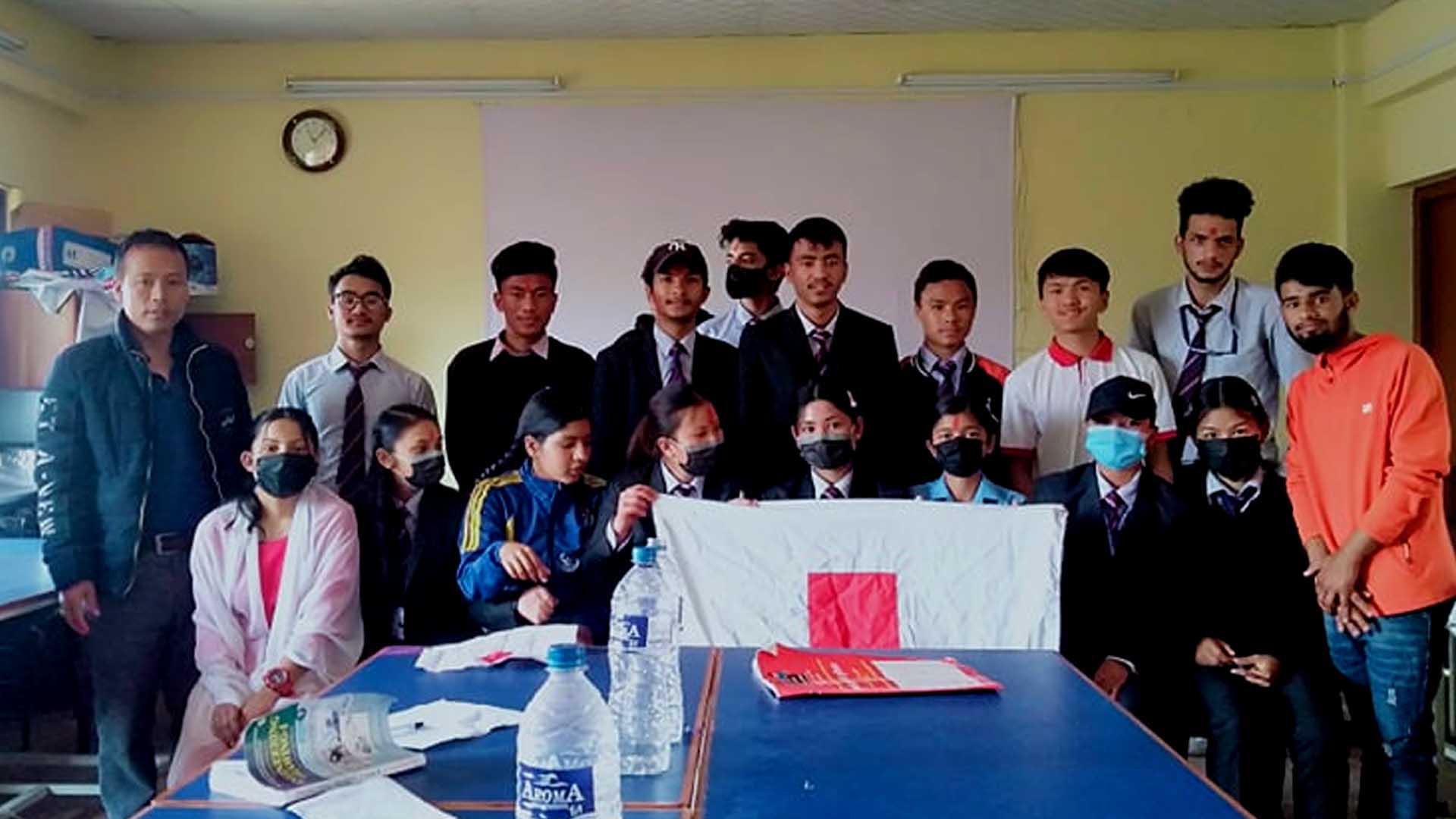 युवा रेडक्रस सर्कल नीलकण्ठ माविको अध्यक्षमा रवि भट्ट