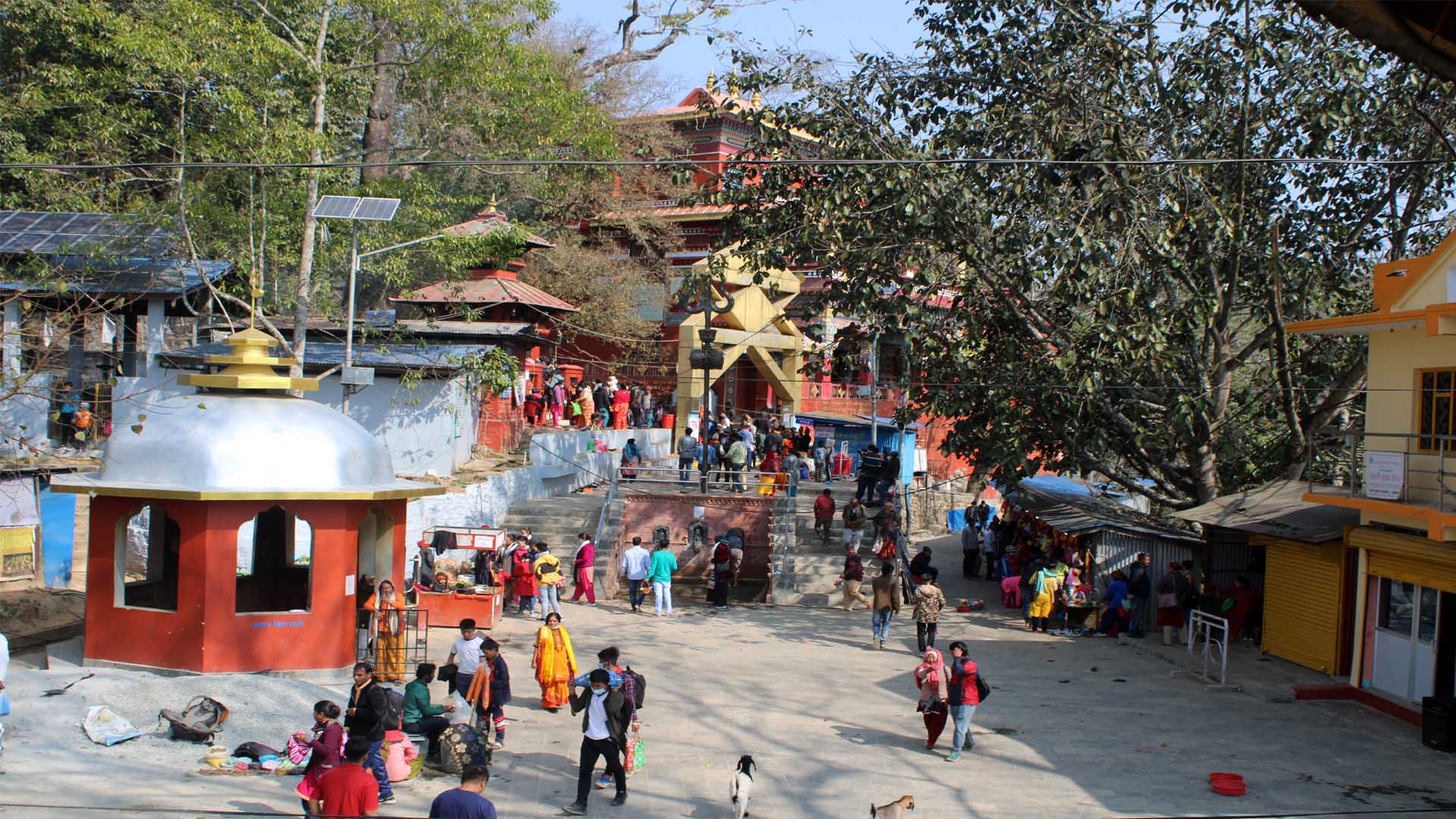 हलेसी मन्दिरबाट १० दिनमा ६ लाख ७२ हजार आम्दानी 