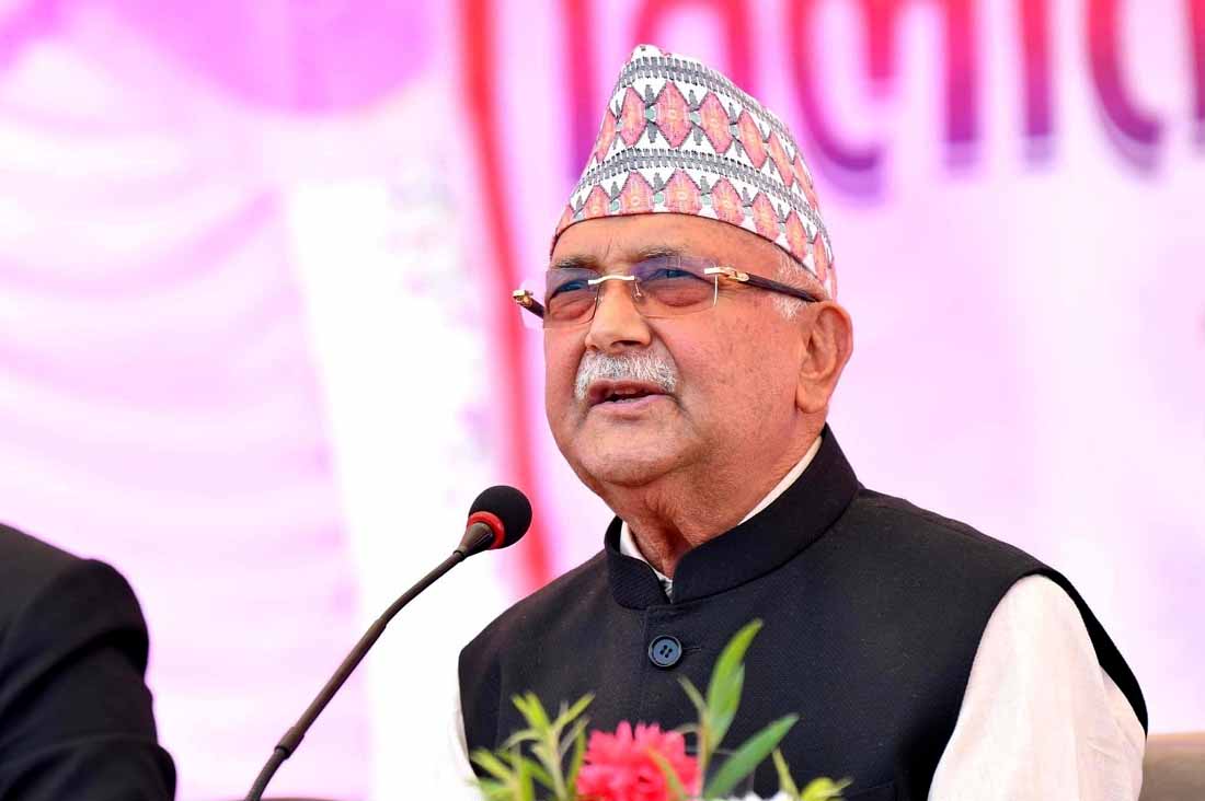 गठबन्धनबारे ओलीको टिप्पणी- एमालेले नक्कली बिहे गरेर सक्कली डिभोर्स गर्दैन