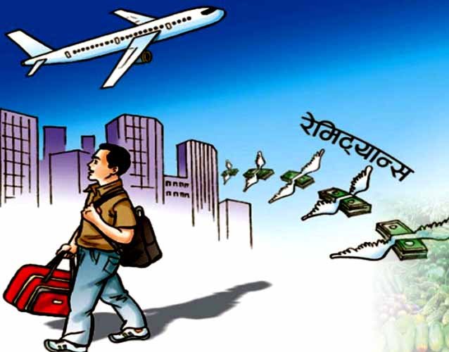 रेमिट्यान्स २०.३ प्रतिशतले वृद्धि, साउनमा ९२ अर्ब २१ करोड भित्रियो
