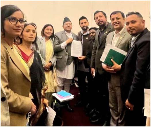 रास्वपाद्धारा निष्पक्ष छानबिनका लागि सभामुख समक्ष सङ्कल्प प्रस्ताव