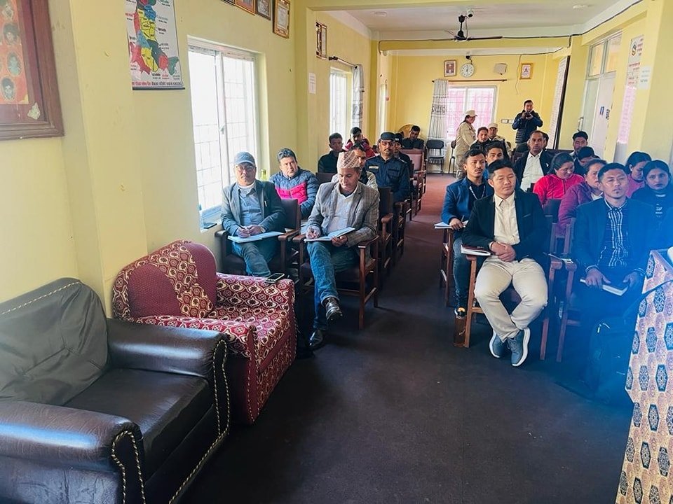 गंगाजमुना गाउँपालिकामा जिल्ला प्रशासनबाट प्रदान हुने सेवाबारे अन्तरक्रिया तथा अभिमुखिकरण