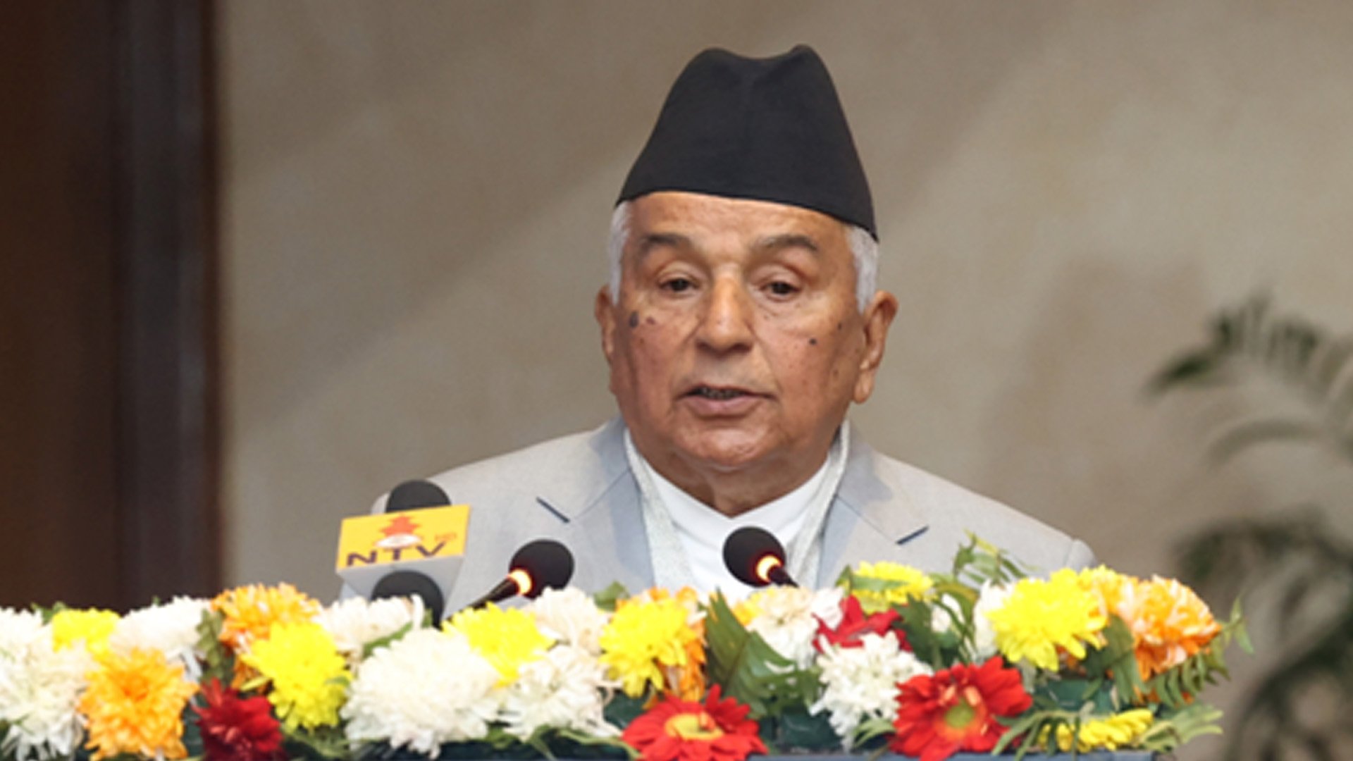भ्रष्टाचार नियन्त्रणका लागि दृढ राजनीतिक प्रतिवद्धता पहिलो प्रस्थान विन्दु : राष्ट्रपति