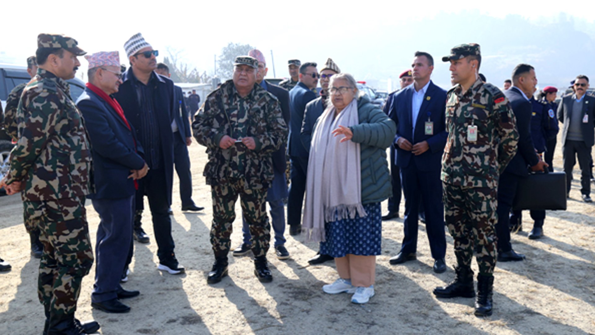 दूतमार्गमा प्रधानमन्त्रीको निरीक्षणः धाार्मिक विश्वास र सम्पदालाई असर नपार्न निर्देशन