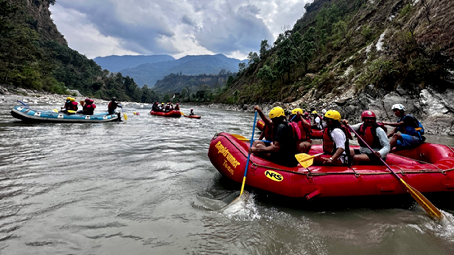 कालीगण्डकीमा ‘र्‍याफ्टिङ’ सञ्चालन