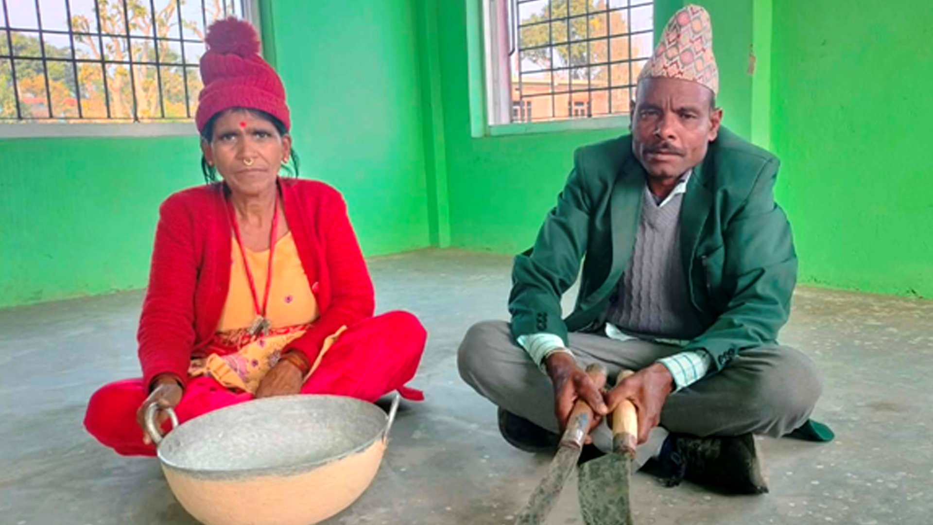 आरनको भरमा लुहार दम्पतीको जीविका