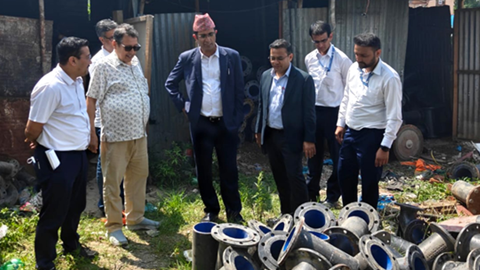 मेलम्ची खानेपानी आयोजनाअन्तर्गत निर्माणाधीन संरचनाको अनुगमन