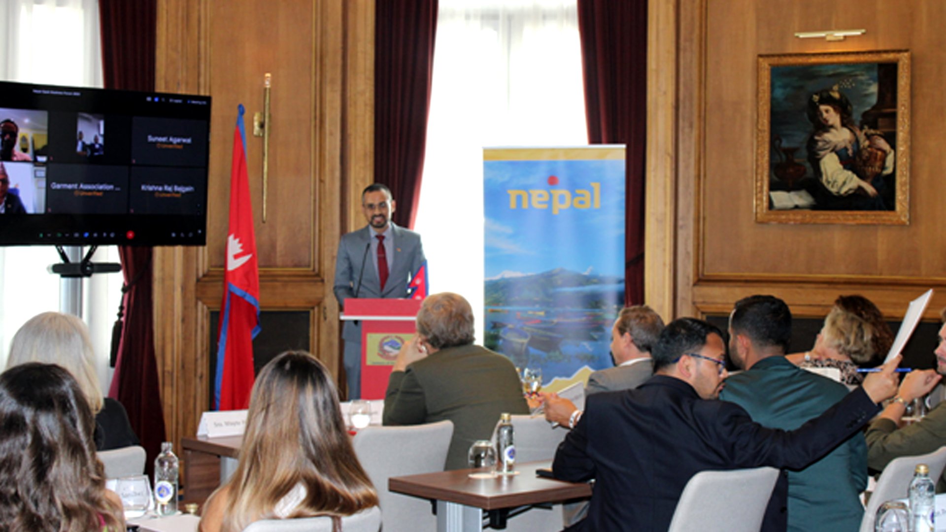 स्पेनी लगानीकर्ता र नेपाली निजी क्षेत्रबीच सहकार्य बढाउने प्रयास