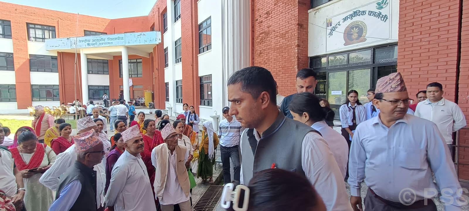 आयुर्वेद शिक्षण अस्पताल पुनःसञ्चालनमा